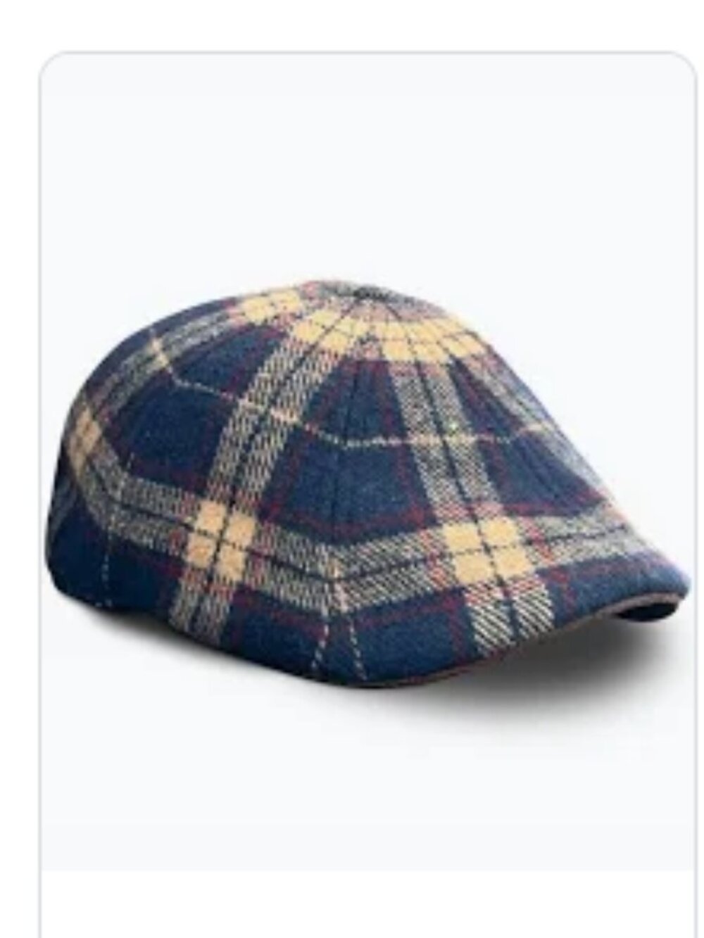 Boston Scally Co. The Distillery Firewater Plaid Men's Hat